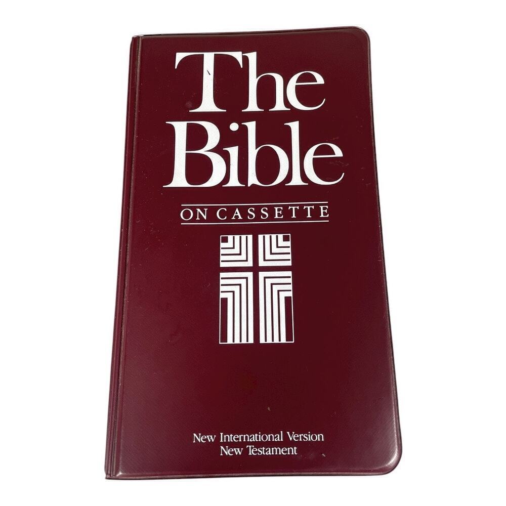 Vintage The Bible IV New International Version New Testament On Cassette Set